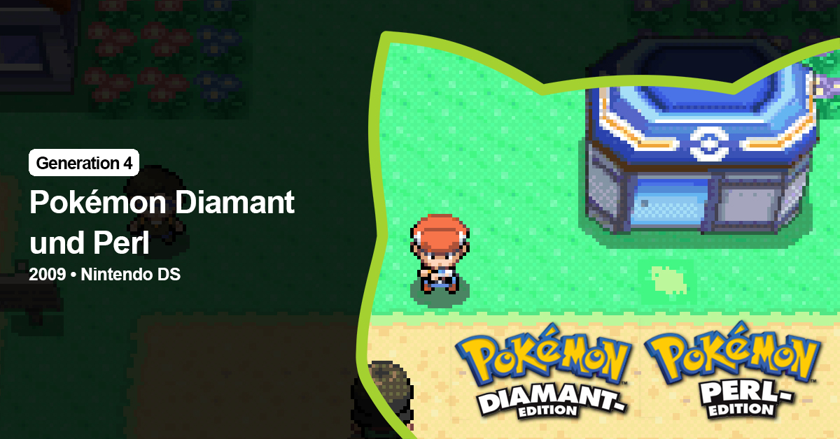 Pokémon Diamant Edition und Perl Edition Editionen Spiele Bisafans de