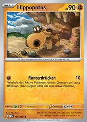 Ewige Rivalen 105/182 Hippopotas