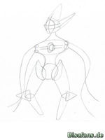 Zeichenkurs Deoxys (Angriffsform) - Schritt 5