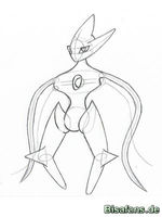 Zeichenkurs Deoxys (Angriffsform) - Schritt 9