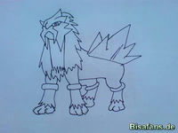 Zeichenkurs Entei - Schritt 4