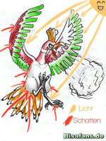 Zeichenkurs Ho-Oh - Schritt 25