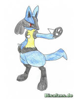 Zeichenkurs Lucario - Schritt 8