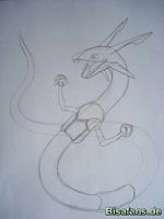 Zeichenkurs Rayquaza - Schritt 9