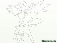 Zeichenkurs Shaymin (Zenitform) - Schritt 5