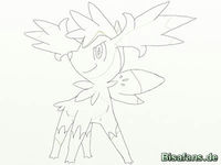 Zeichenkurs Shaymin (Zenitform) - Schritt 6