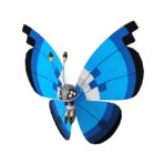 Vivillon Aquamarinmuster