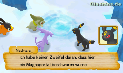 Hier ist ein mysteriöses Magnaportal im Eis zu sehen