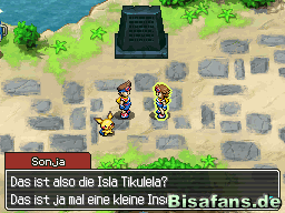 Auf der Isla Tikulela angekommen