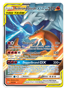 020 Reshiram & Glurak GX