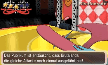 Brutalanda wiederholt eine Attacke