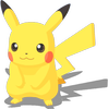 Standard-Pose von Pikachu