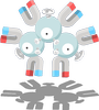 Standard-Pose von Magneton