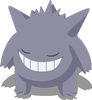 Grinsepose-Pose von Gengar