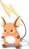 Standard-Pose von Raichu