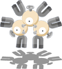 Standard-Pose von Magneton