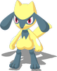 Standard-Pose von Riolu