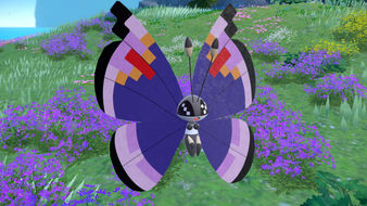 Vivillon in Pokémon Karmesin und Purpur