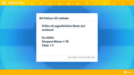 Verbindung von Pokémon GO und Pokémon Karmesin und Purpur