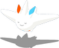 Freiflugpose-Pose von Togekiss