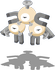 Abkoppelpose-Pose von Magneton