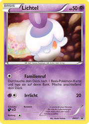 BW Black Star Promos BW27 Lichtel