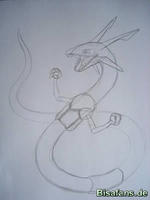 Zeichenkurs Rayquaza - Schritt 9
