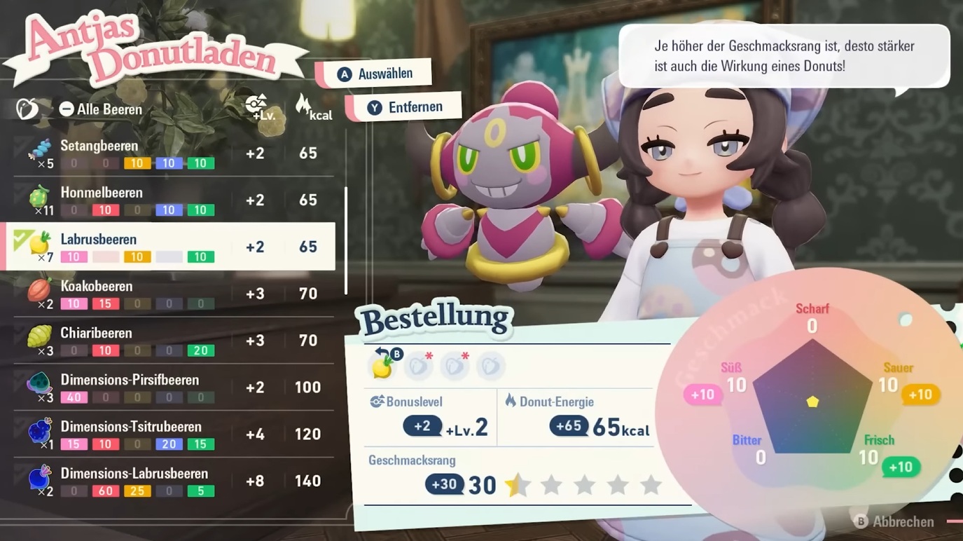Donuts in Mega-Dimension (Pokémon-Legenden: Z-A) Donuts in Mega-Dimension (Pokémon-Legenden: Z-A)