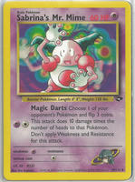 Gym Challenge 59/132 Sabrina's Mr. Mime