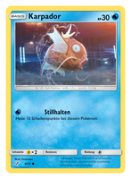 Meisterdetektiv Pikachu 8/18 Karpador