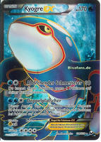 Erforscher der Finsternis 104/108 Kyogre EX