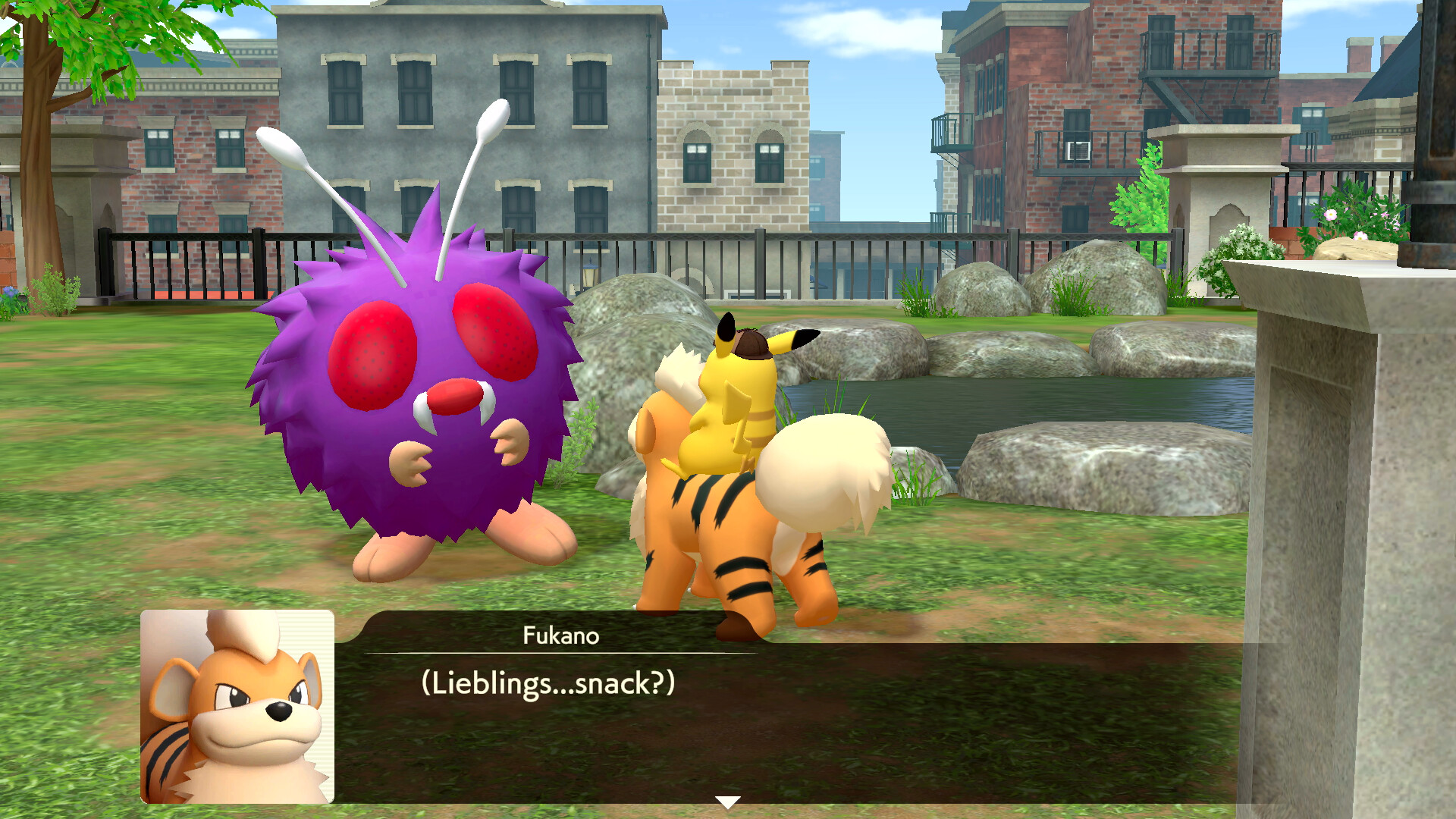 Screenshot zur Bisafans-Komplettlösung für Meisterdetektiv Pikachu kehrt zurück Screenshot zur Bisafans-Komplettlösung für Meisterdetektiv Pikachu kehrt zurück