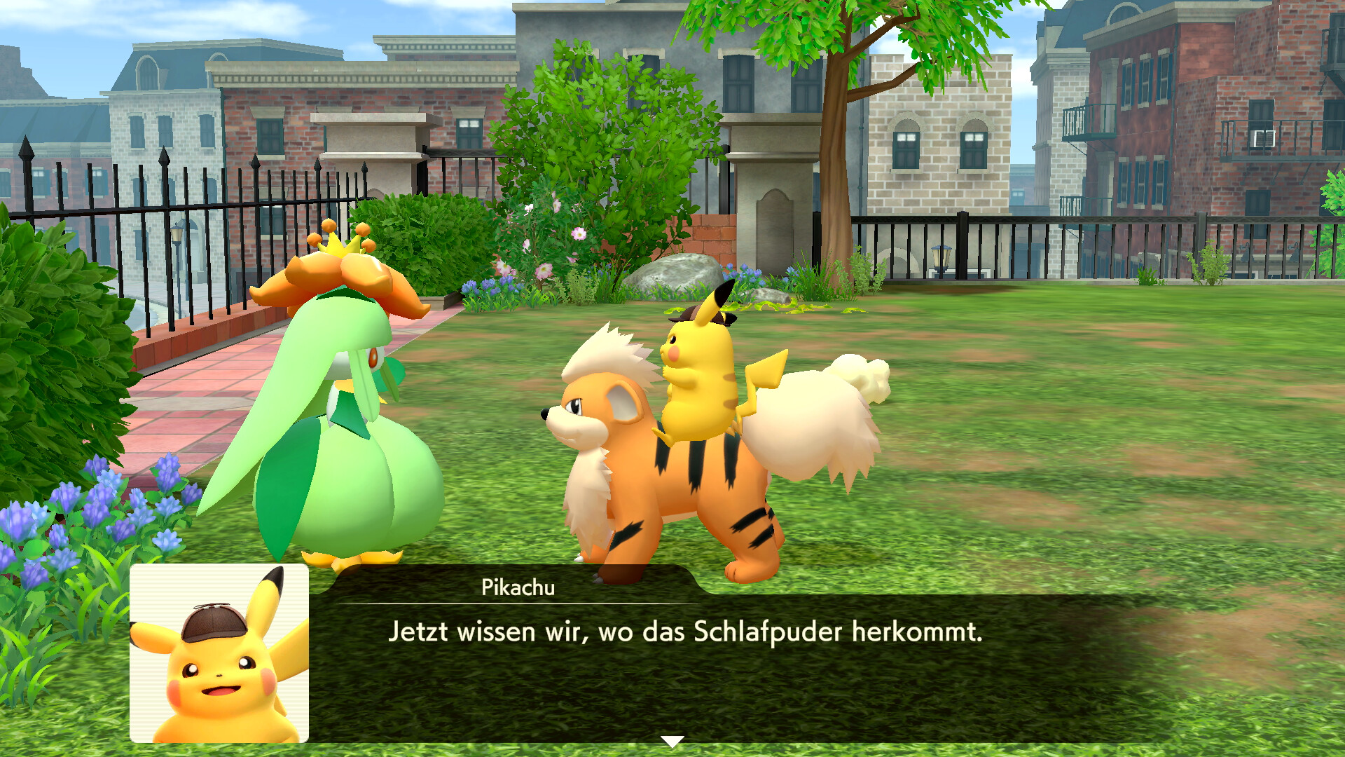 Screenshot zur Bisafans-Komplettlösung für Meisterdetektiv Pikachu kehrt zurück Screenshot zur Bisafans-Komplettlösung für Meisterdetektiv Pikachu kehrt zurück