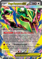 Delta-Herrschaft  Mega-Rayquaza ex