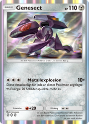 Feuerrote Flammen 054/069 Genesect