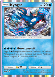 Herrscher der Lüfte 041/155 Kyogre