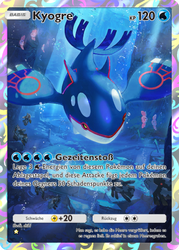 Herrscher der Lüfte 162/155 Kyogre