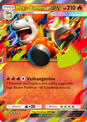 Pulsierende Aura 023/155 Mega-Camerupt ex