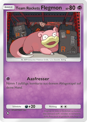 Team Rockets Pläne 025/072 Team Rockets Flegmon