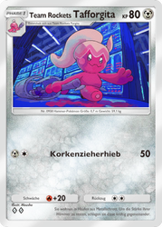 Team Rockets Pläne 049/072 Team Rockets Tafforgita