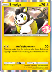 Pokémon-Sammelkartenspiel-Pocket 078/P-B Emolga
