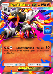 Pokémon-Sammelkartenspiel-Pocket 080/P-B Mega-Hundemon ex
