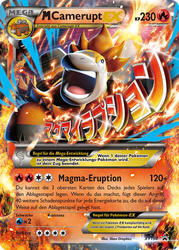 XY Black Star Promos XY198 M Camerupt EX