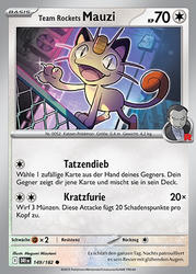 Ewige Rivalen 149/182 Team Rockets Mauzi