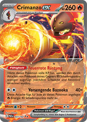 Paradoxrift 027/182 Crimanzo ex