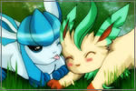 Glaceon und Leafeon Glaceon und Leafeon