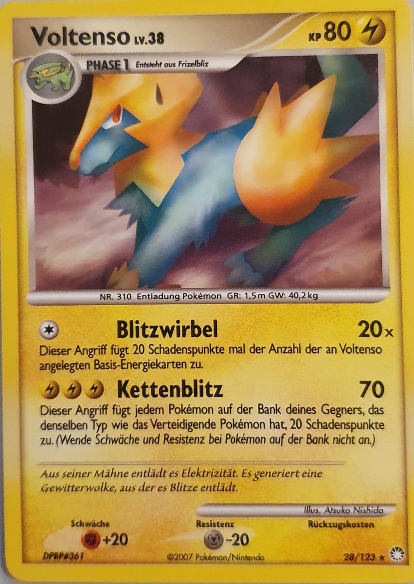 #310 — Voltenso im Pokédex — Bisafans.de