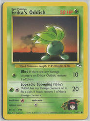 Gym Heroes 78/132 Erika's Oddish