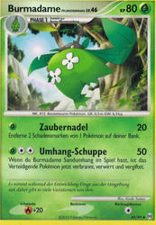 Arceus 49/99 Burmadame Pflanzenumhang