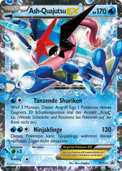 XY Black Star Promos XY133 Ash-Quajutsu EX